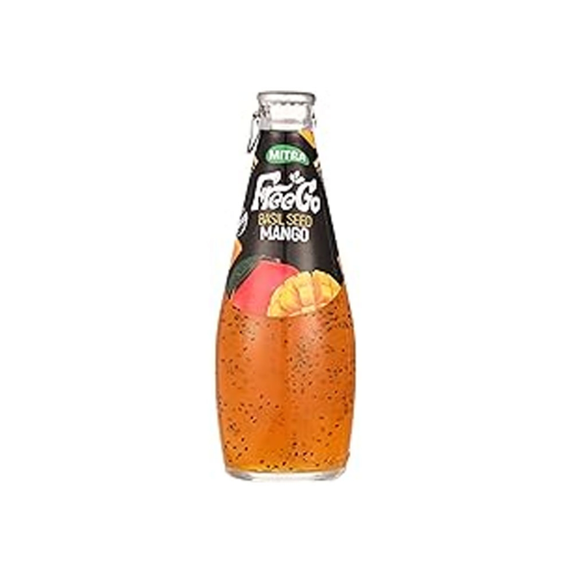 Picture of Free Go Basil Seeds Drink, Mango Flavor, 290 ml