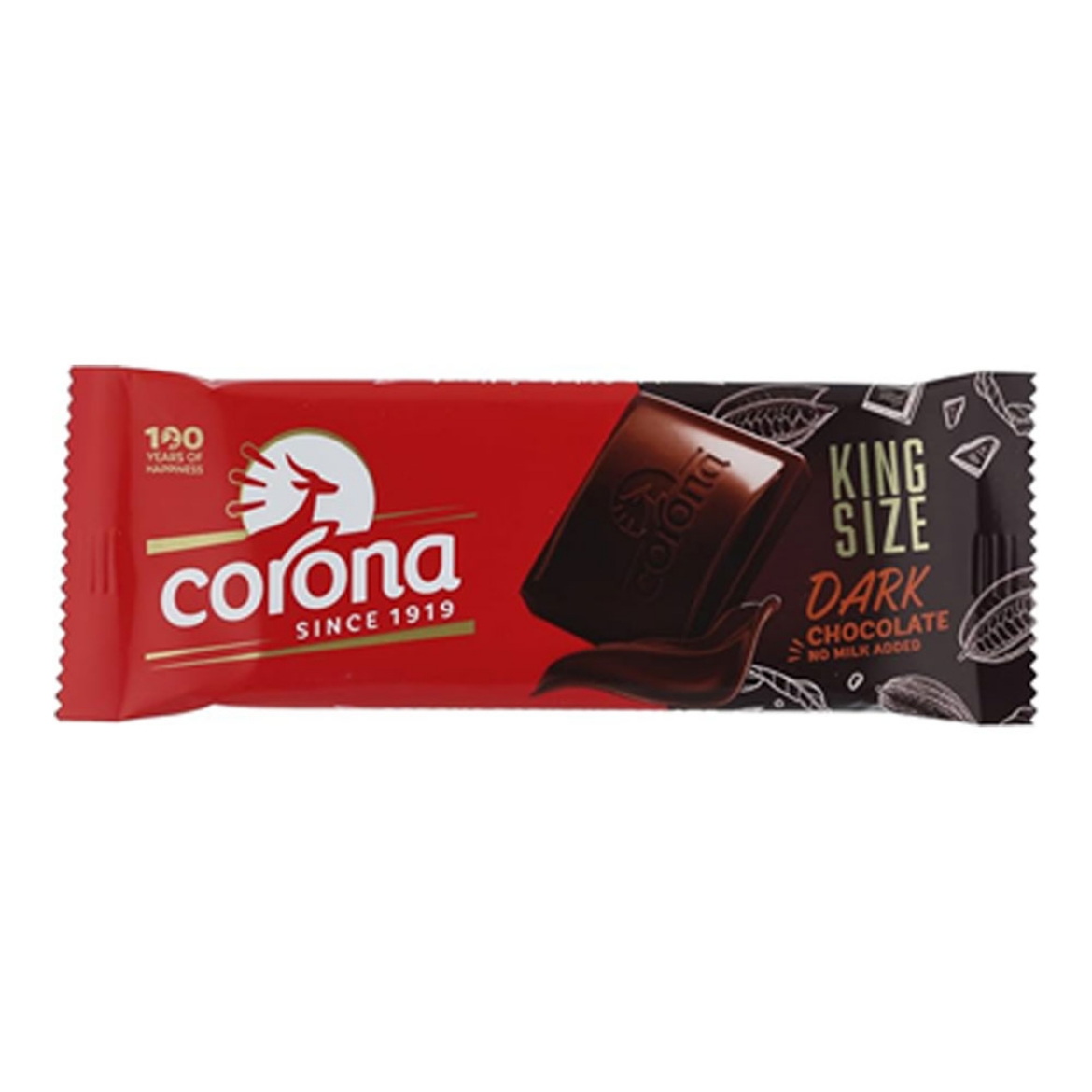 Picture of Dark chocolate corona without milk, king size