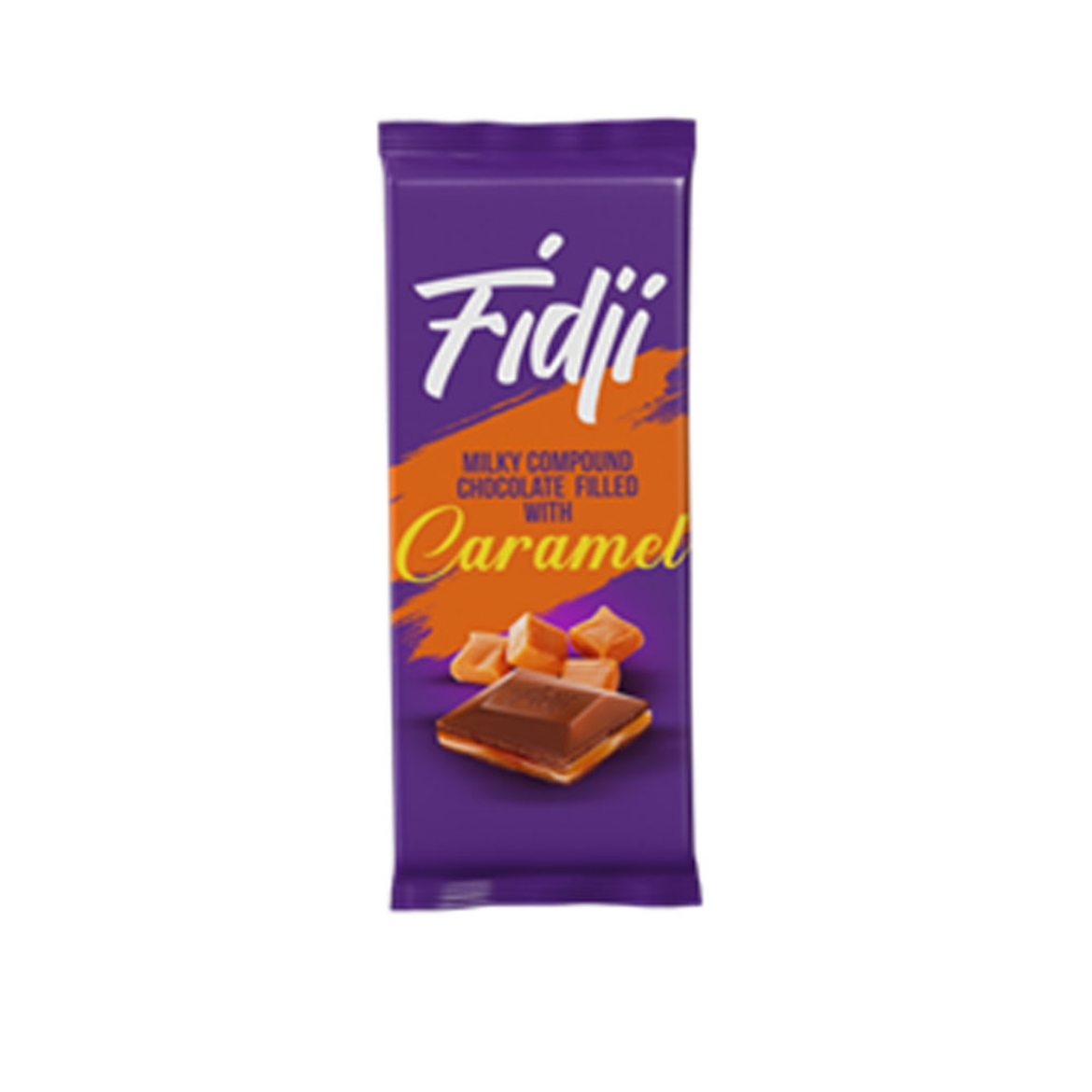 Picture of FedG chocolate with cocoa filled with caramel 85g