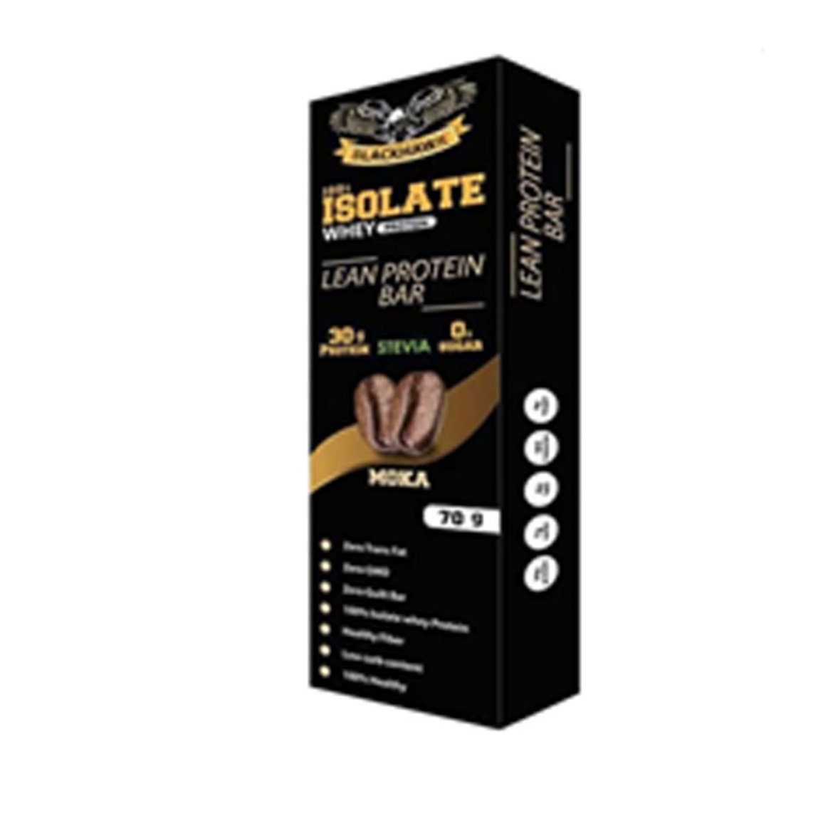 Picture of Black Hawk Protein Bar Chocolate Browns 70g