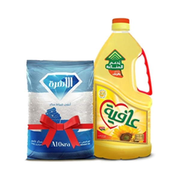 Show details for Afia Abbad Al-Usra Sugar 1 kg as a gift, 2.2 liters Picture of Afia Abbad Al-Usra Sugar 1 kg as a gift, 2.2 liters