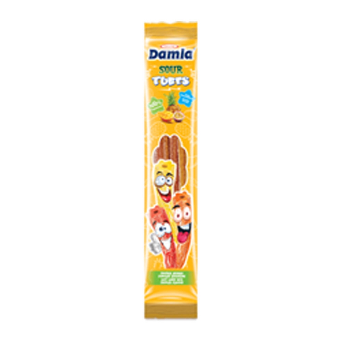 Picture of Damla Sour soft sweets flavored with tropical fruits 30g