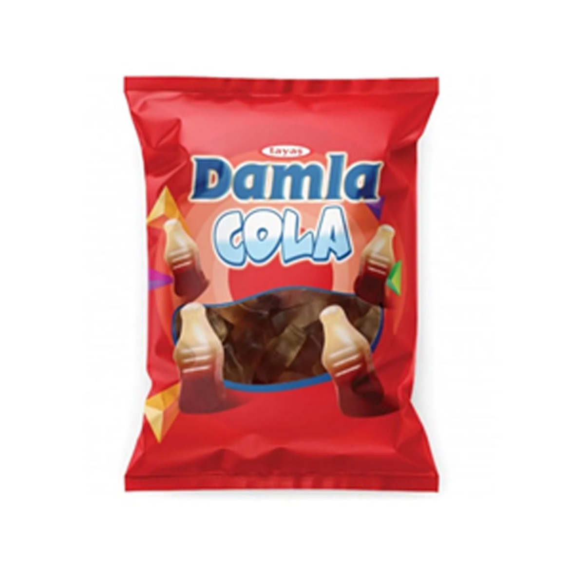 Picture of Damla Cola Cola flavored candy and jelly 80g