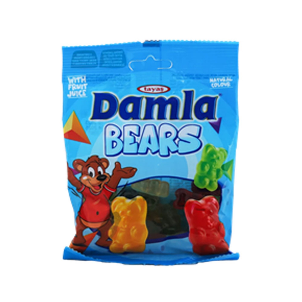 Picture of Damla jelly candy with flavor and fruit juice 80g