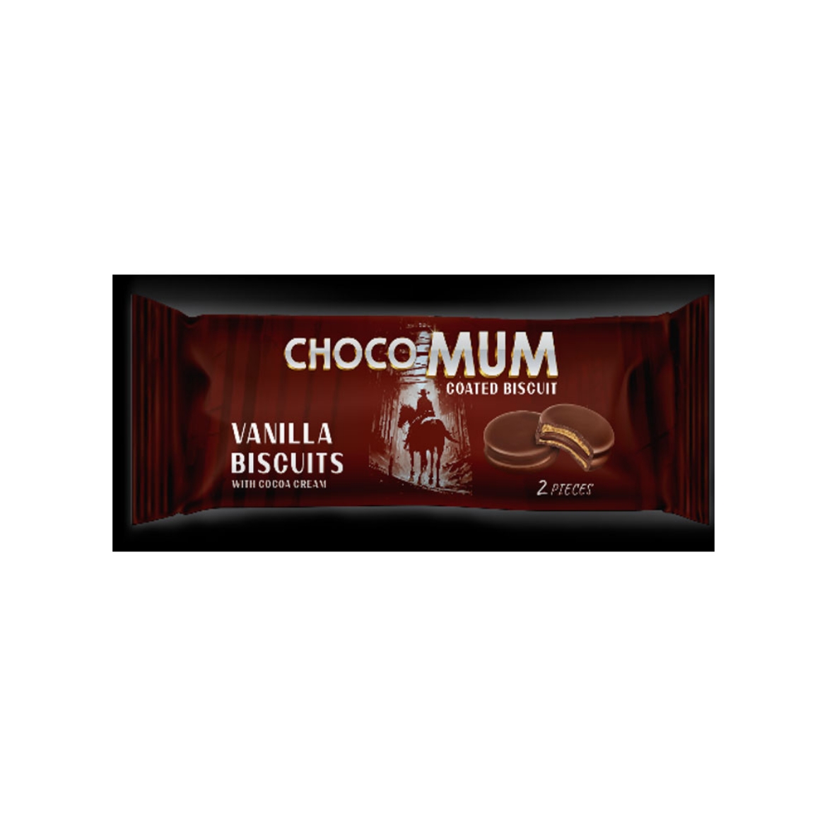 Picture of Choco Mum Biscuits vanilla and chocolate Biscuits 36g