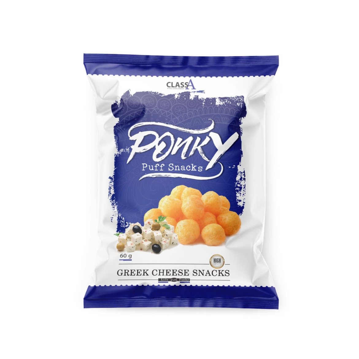 Picture of Punky Snacks Greek Cheese 60g