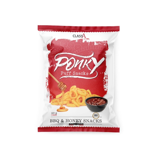 Show details for Punky Snacks BBQ Honey 60g Picture of Punky Snacks BBQ Honey 60g