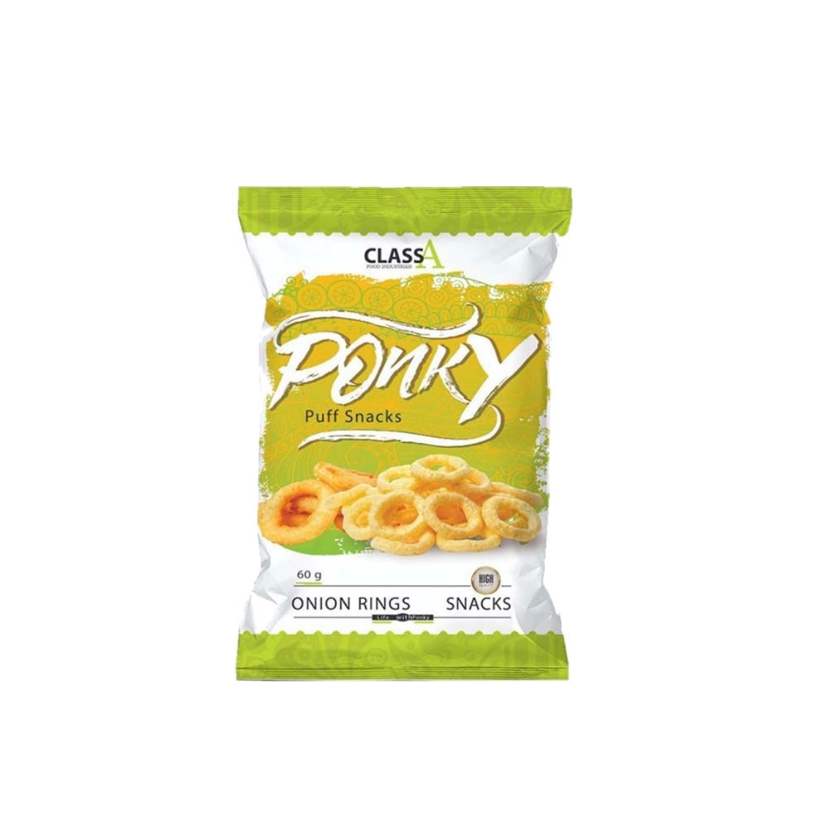 Picture of Punky snacks onion rings 60g