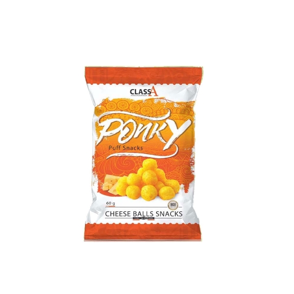 Show details for Punky Snacks Cheese Balls 60g Picture of Punky Snacks Cheese Balls 60g