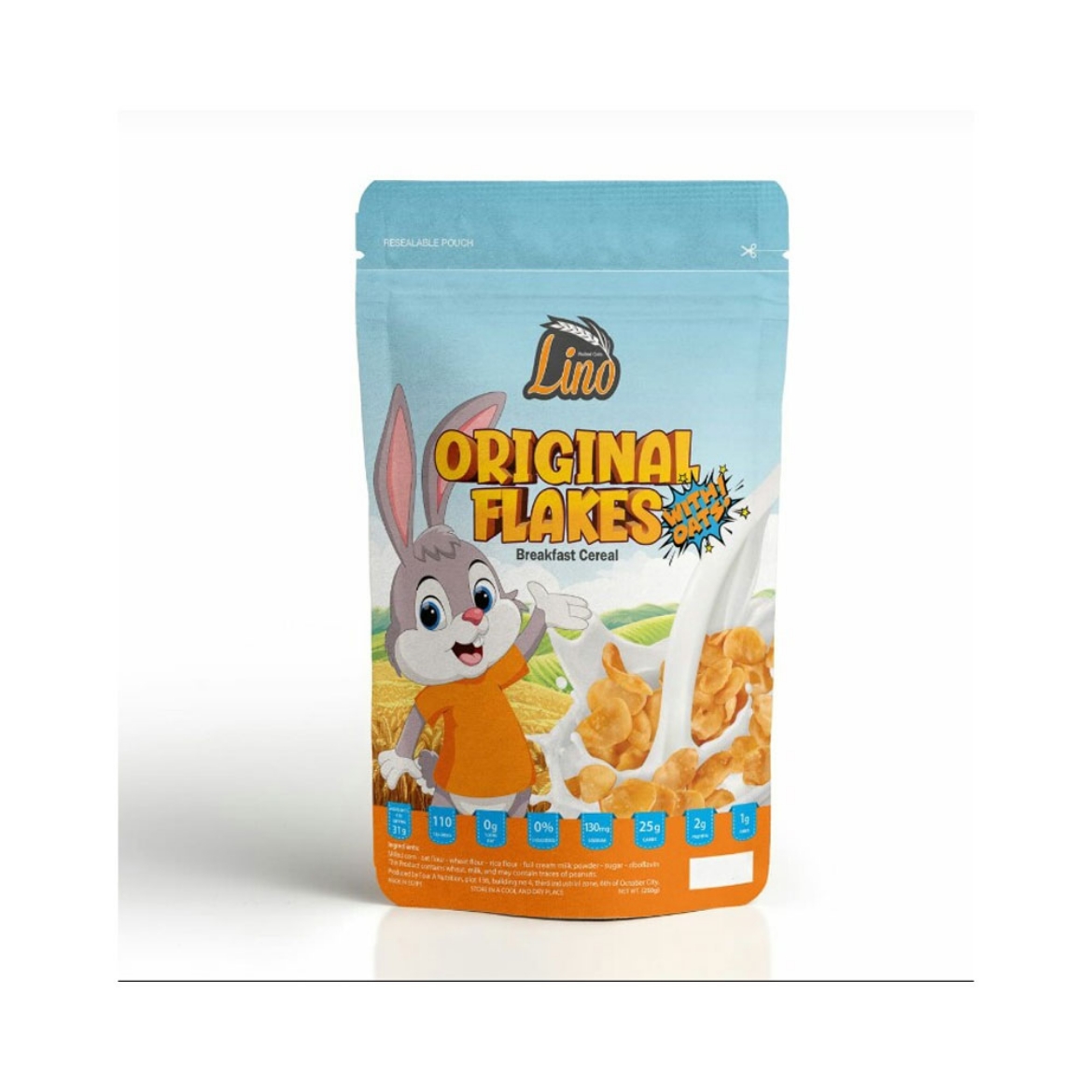 Picture of Lino corn flakes plain 20g