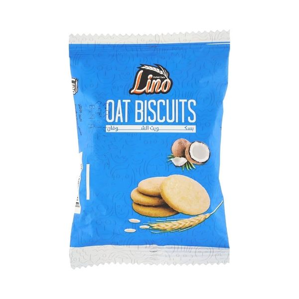 Show details for Lino Biscuit Oat Coconut 30g Picture of Lino Biscuit Oat Coconut 30g