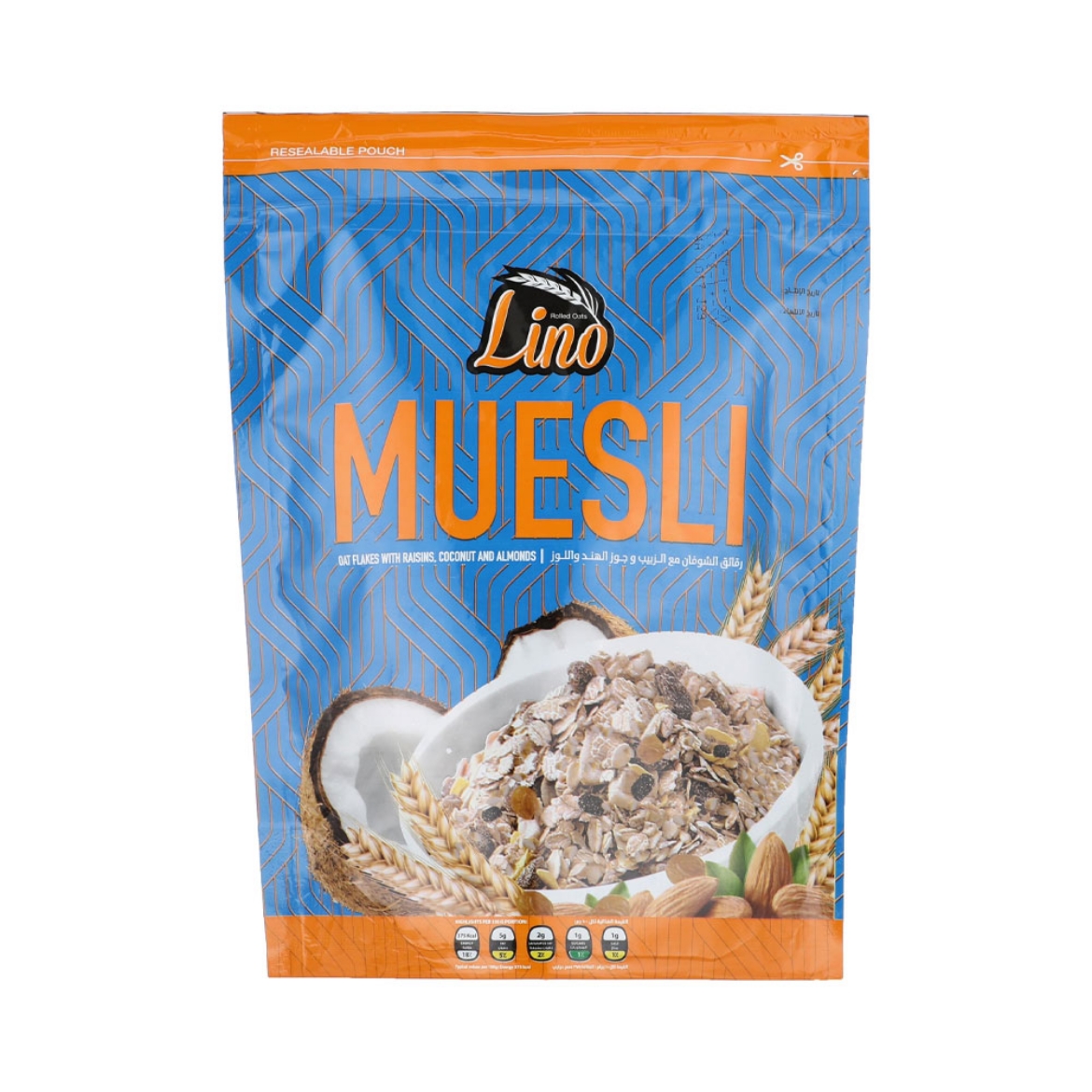 Picture of Lino Muesli Oat Coconut raisins 375g