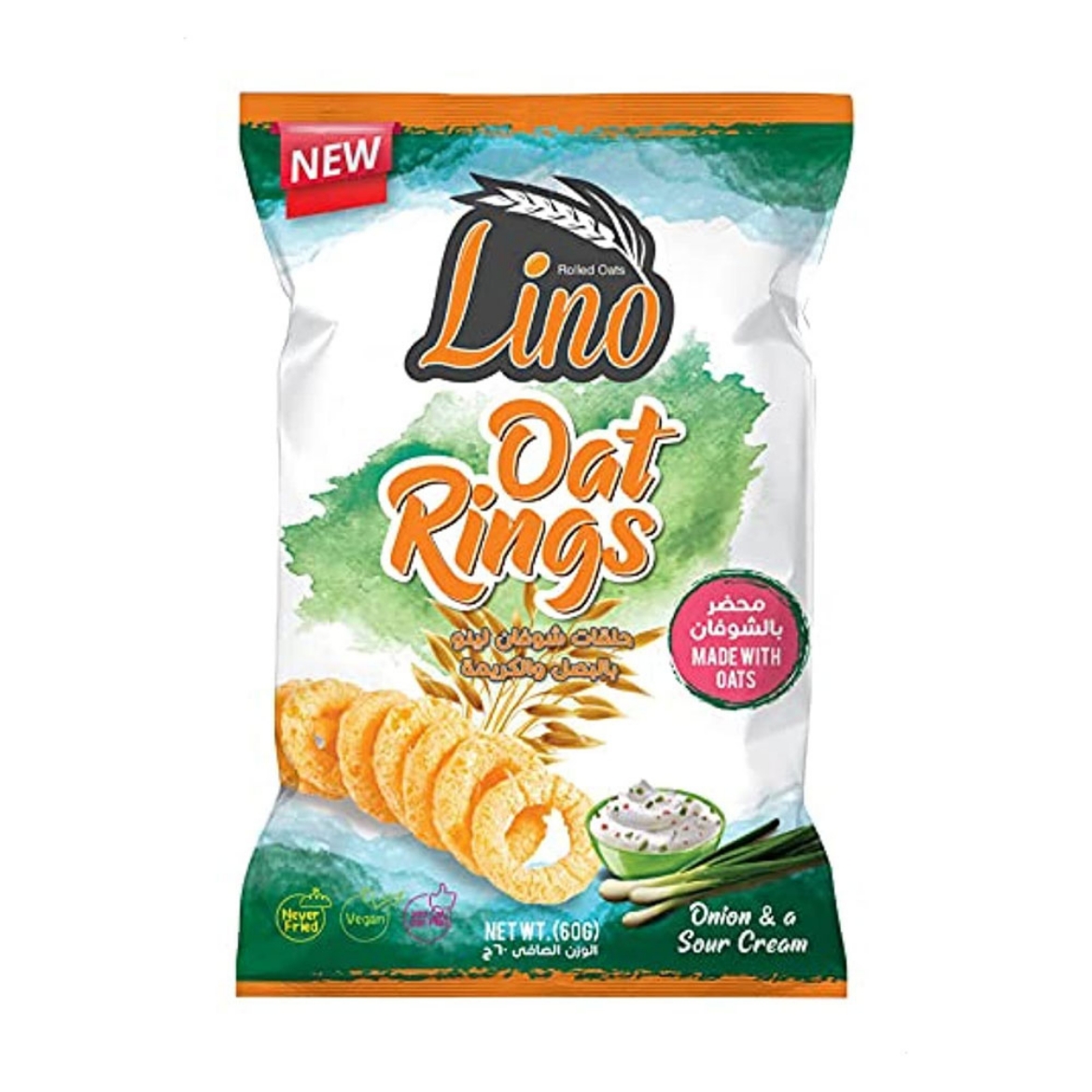 Picture of Lino Onion Creamy Oat Rings/20 Pcs 60g