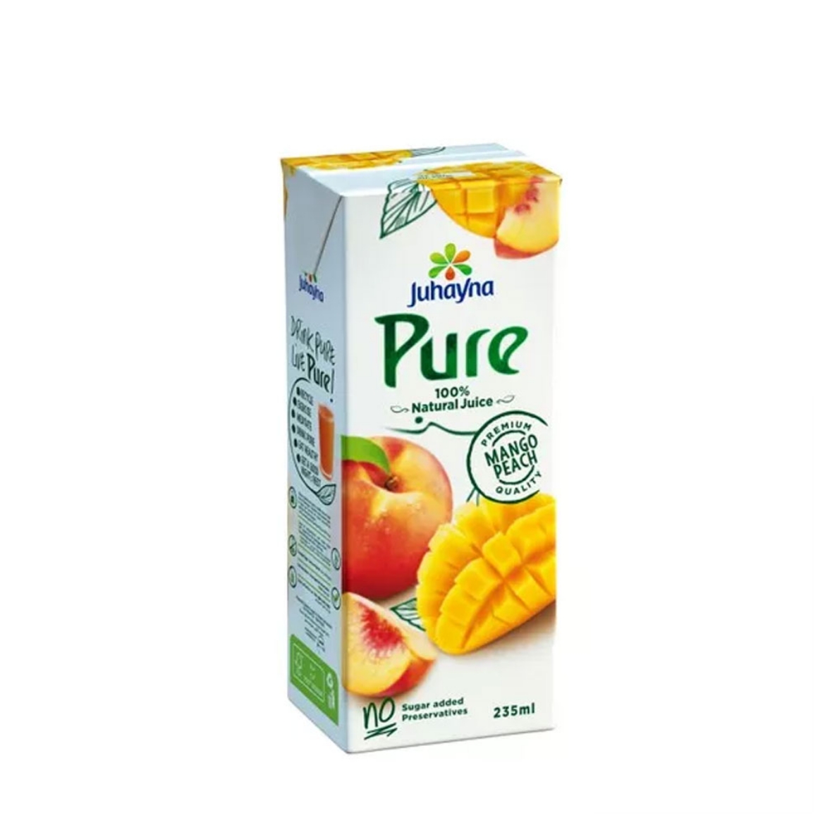 Picture of Juhayna Juice Pure Mango & Peach  Juice 235 ml