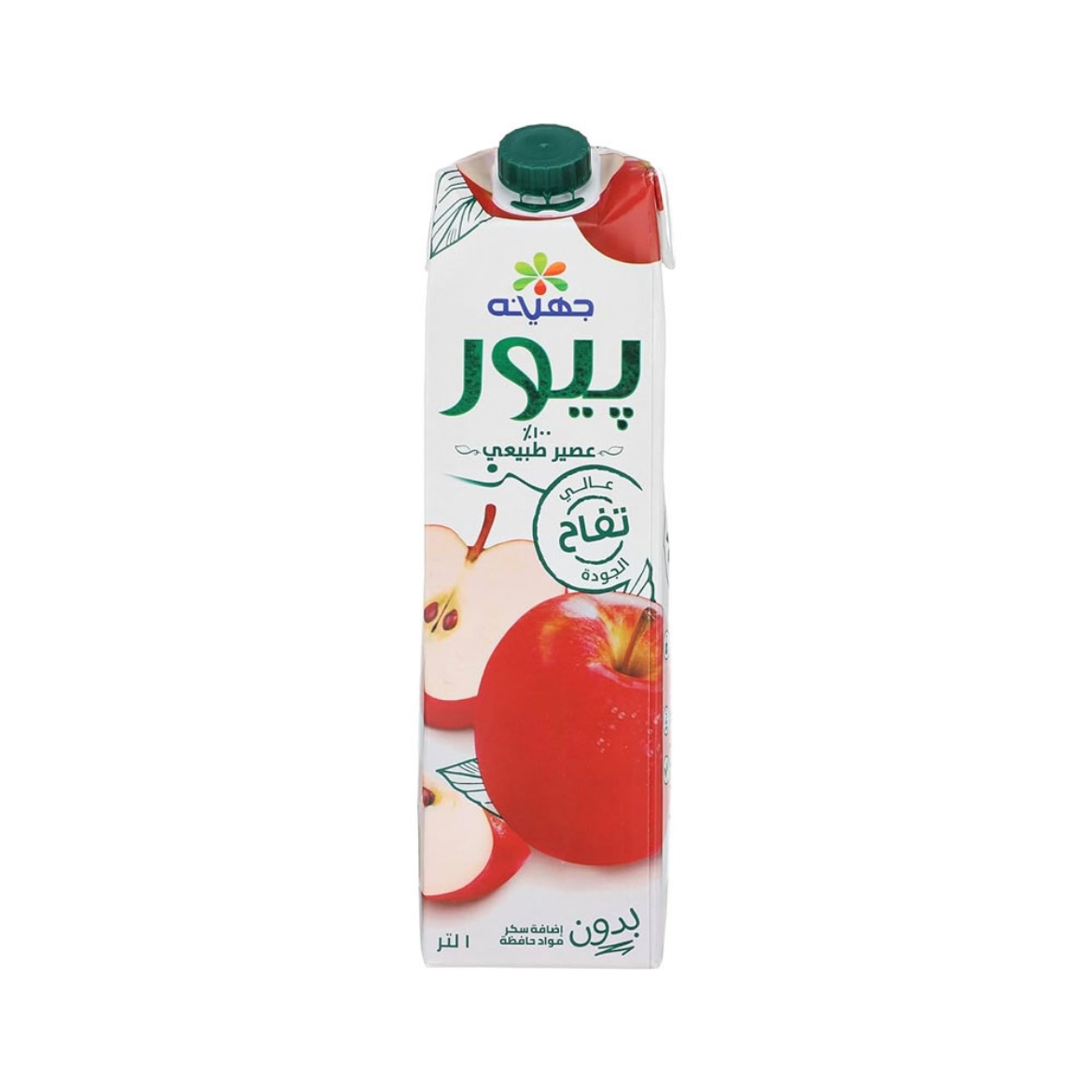 Picture of Juhayna milk pure apple 1L