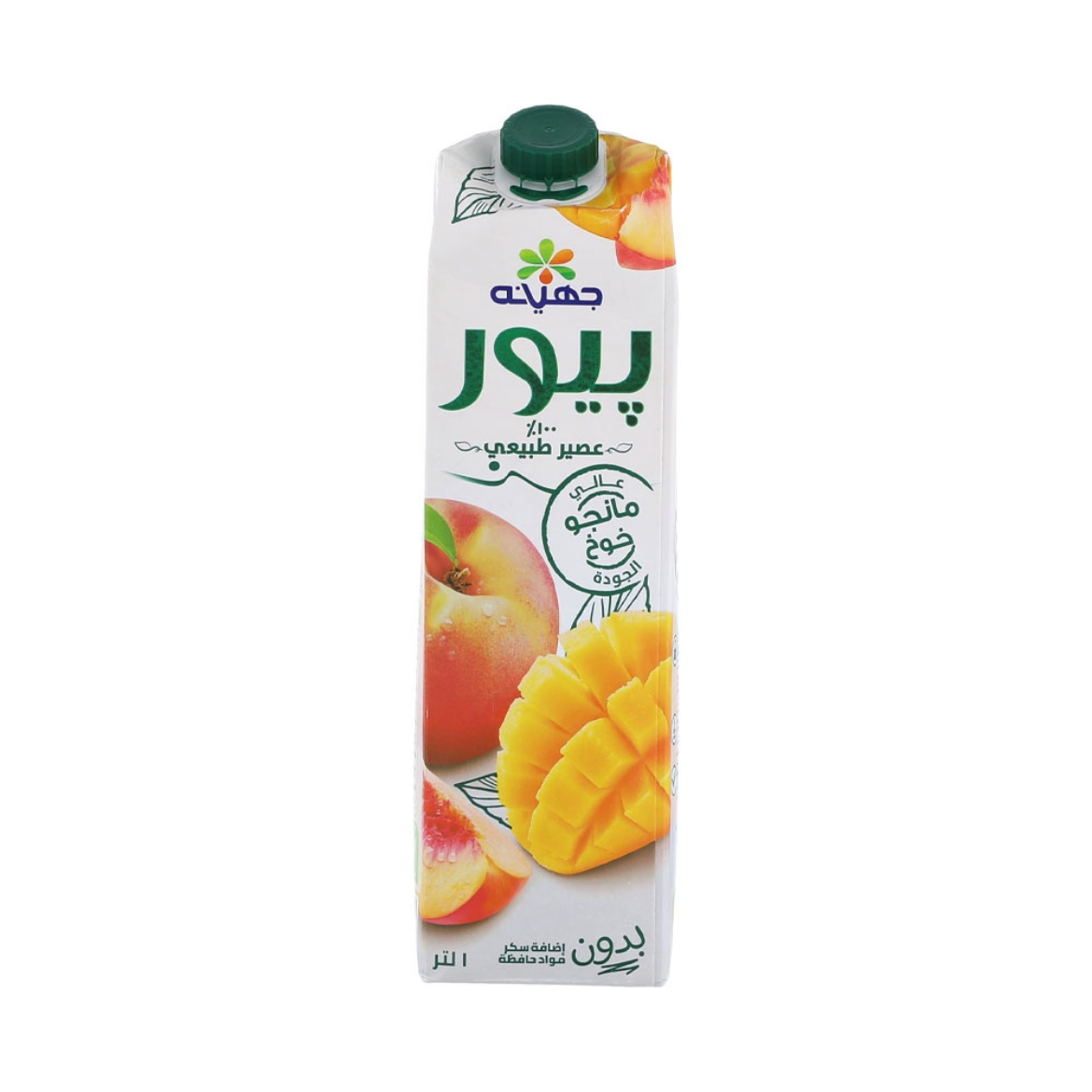 Picture of Juhayna milk pure mango and peach 1L