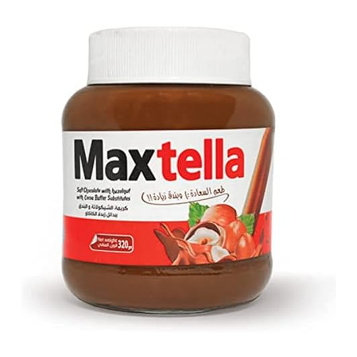 Picture of Max Tela Steaks Chocolate Cream with Hazelnuts 52g