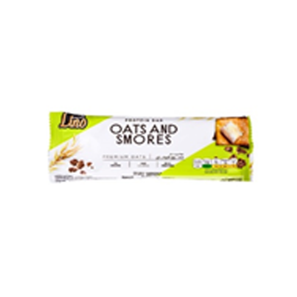 Show details for Lino protein bar with oats s'mores 70g Picture of Lino protein bar with oats s'mores 70g