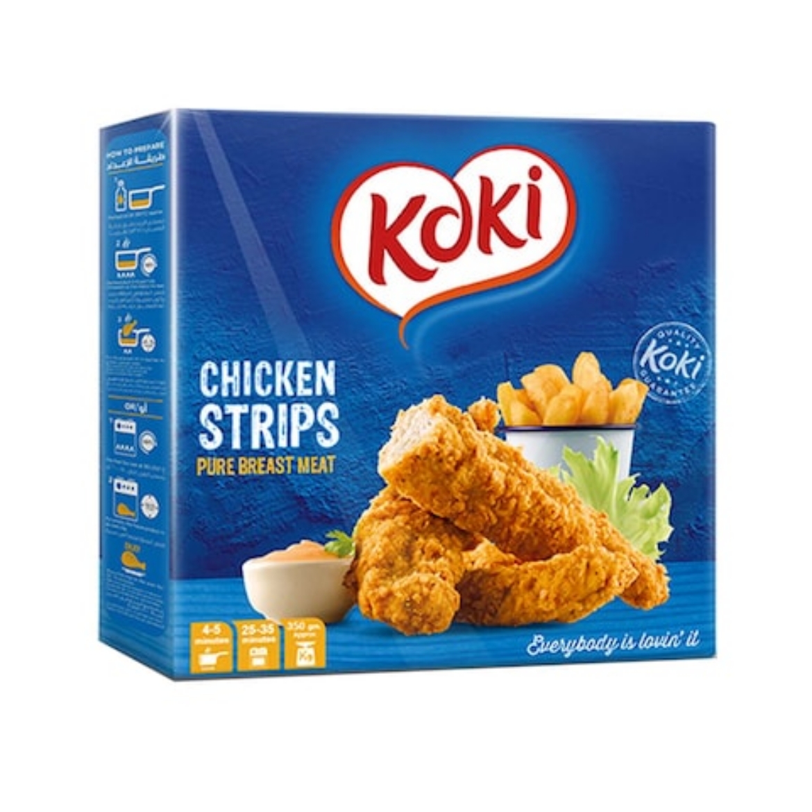 Picture of Koki chicken strips cold 400g