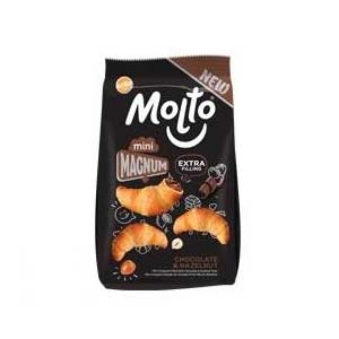 Picture of Molto mini magnum chocolate with hazelnut 71-83g