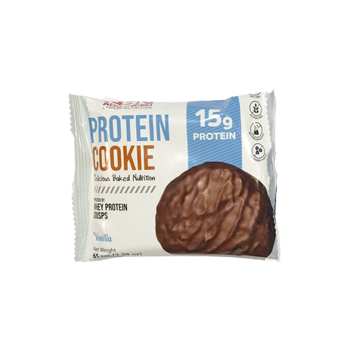 Picture of Advanced protein cookies vanilla flavor 65g