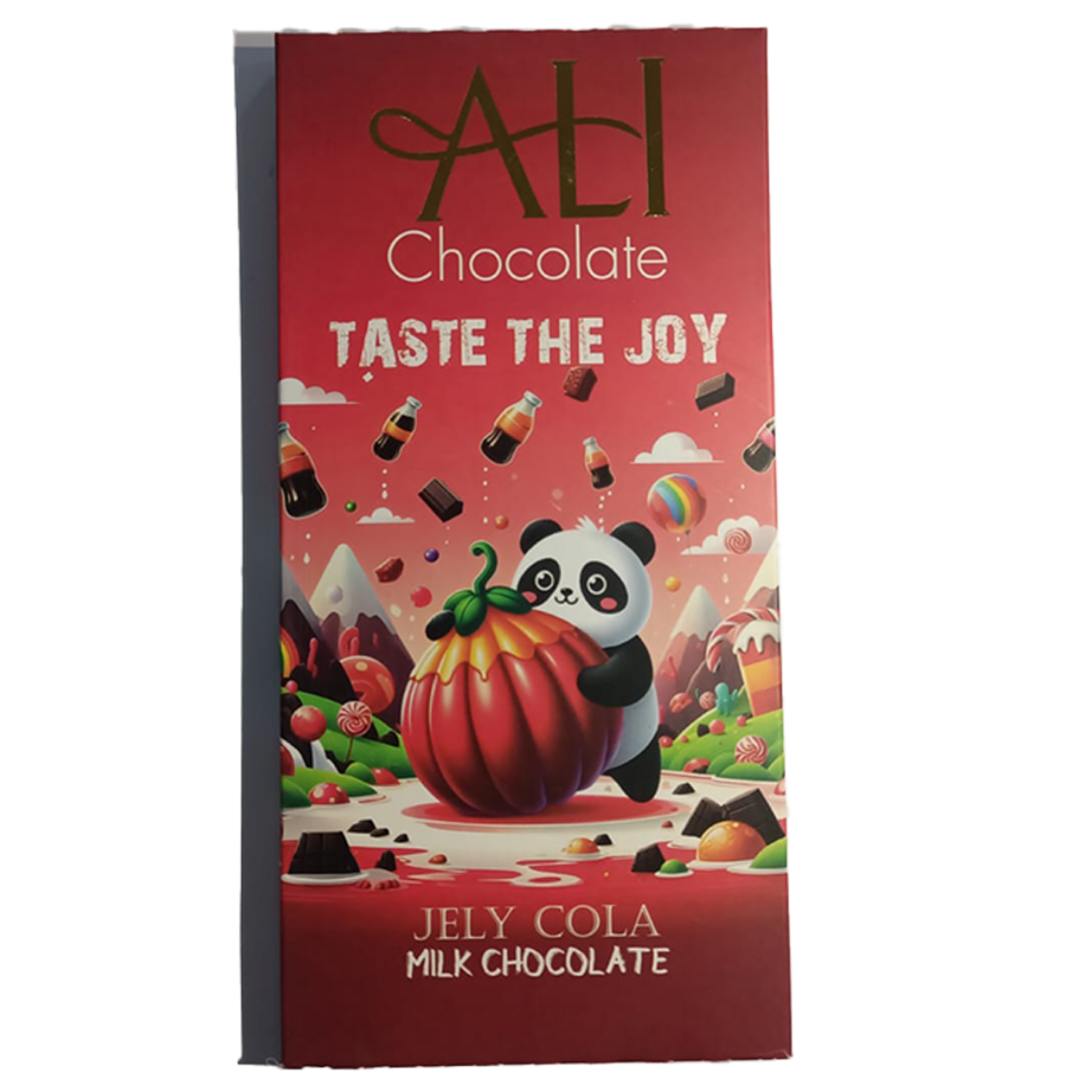 Picture of Ali milk chocolate with jelly cola flavor 80g