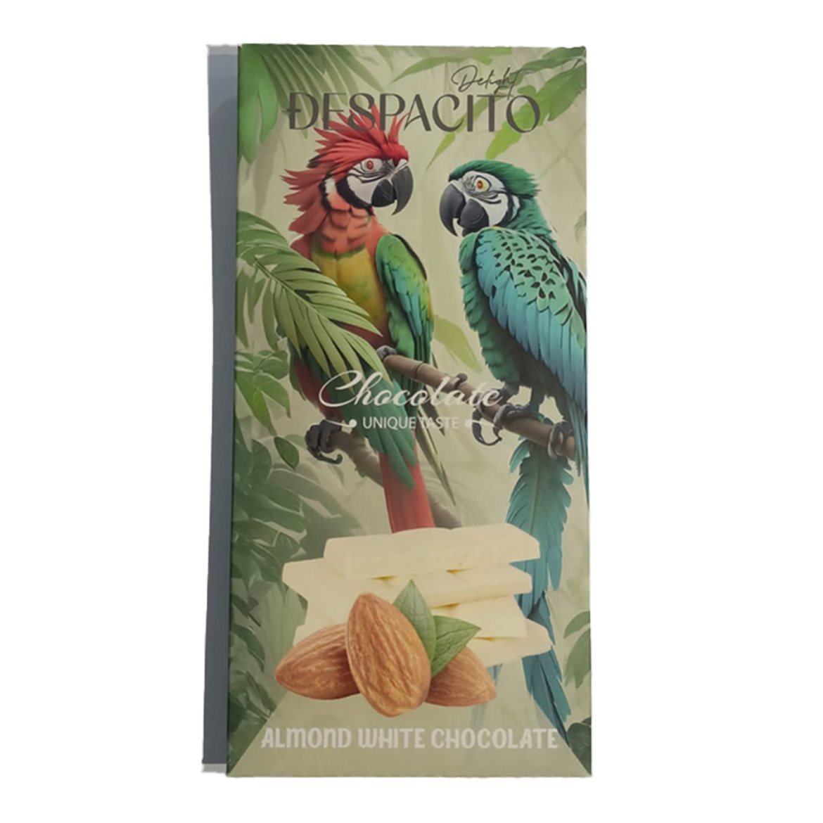 Picture of Despacito white chocolate with almonds 80g