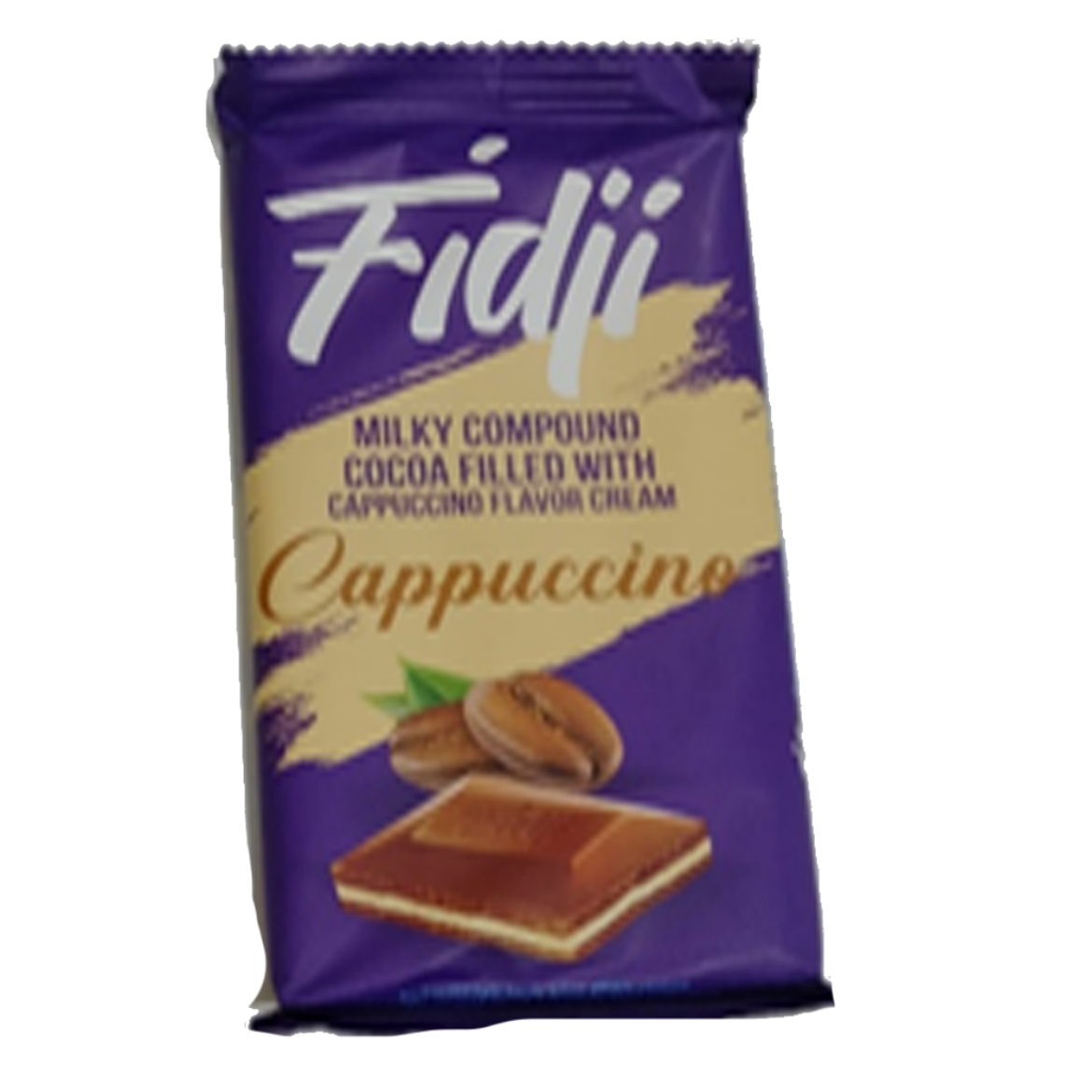 Picture of FedG chocolate with cocoa filled with cappuccino cream, 85 g