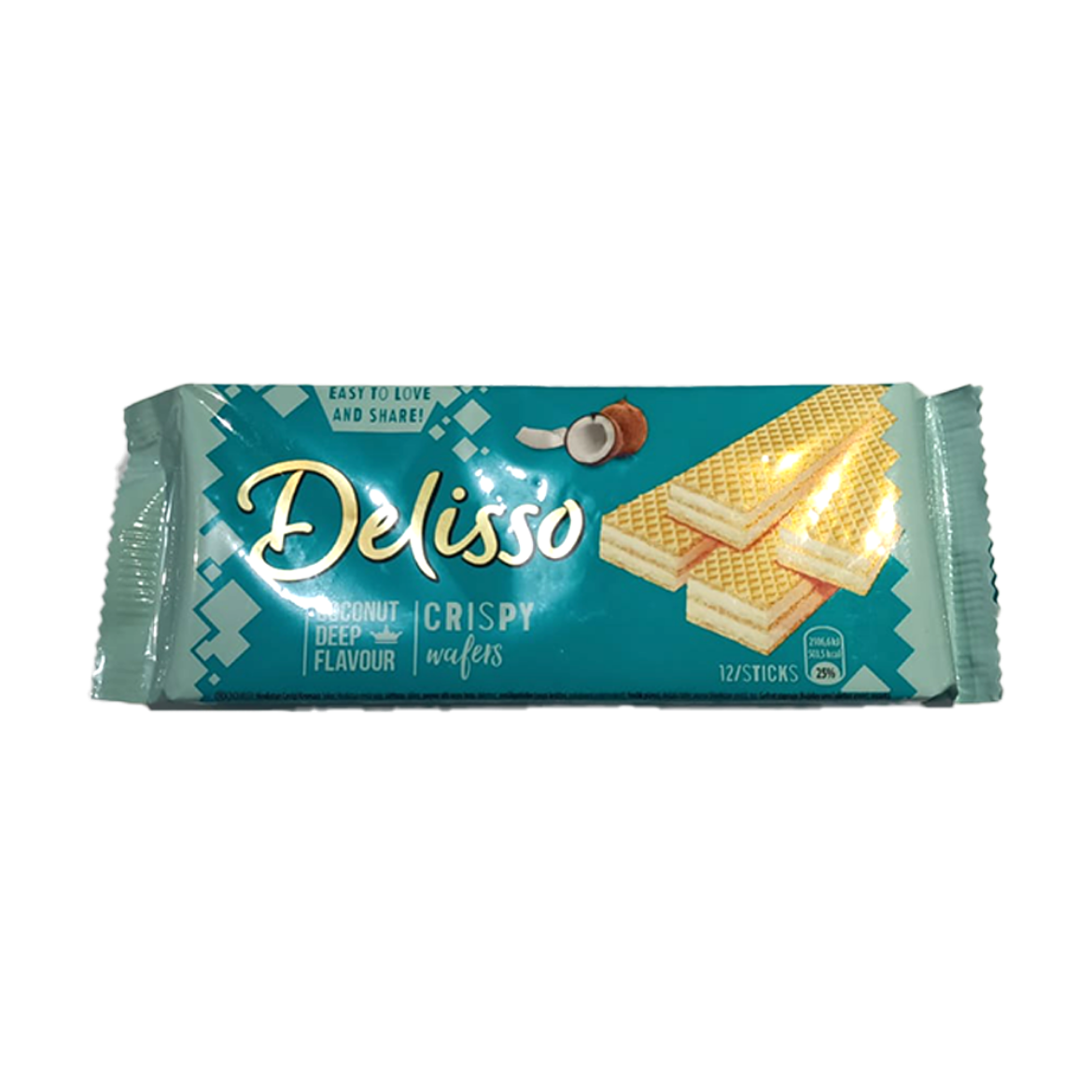 Picture of Delso wafer biscuits with coconut cream flavor 60g