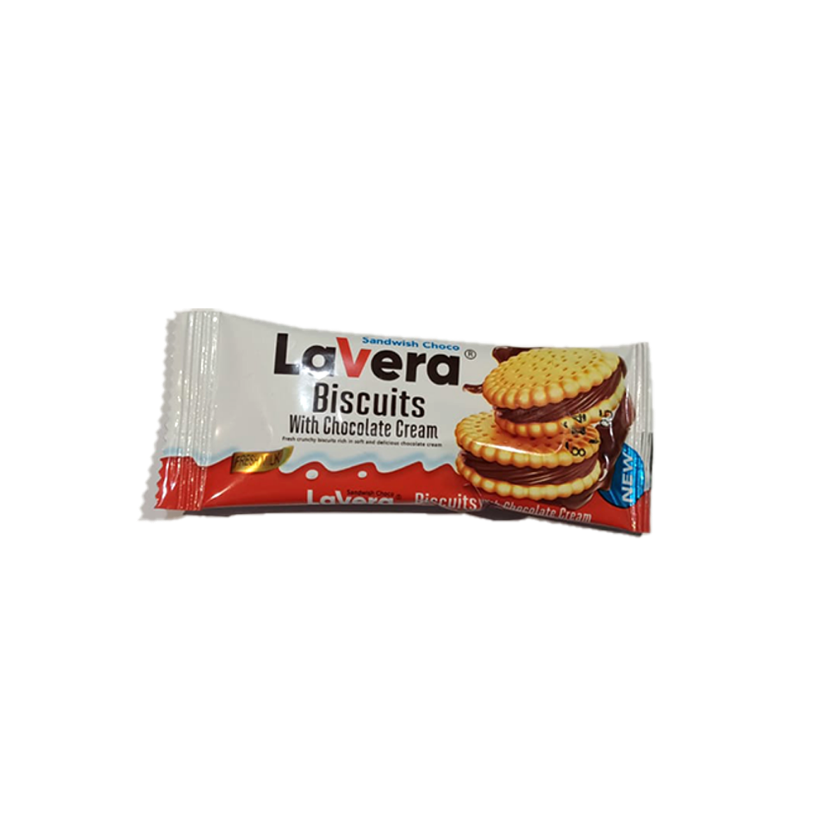 Picture of Lavera crispy biscuit stuffed with chocolate cream