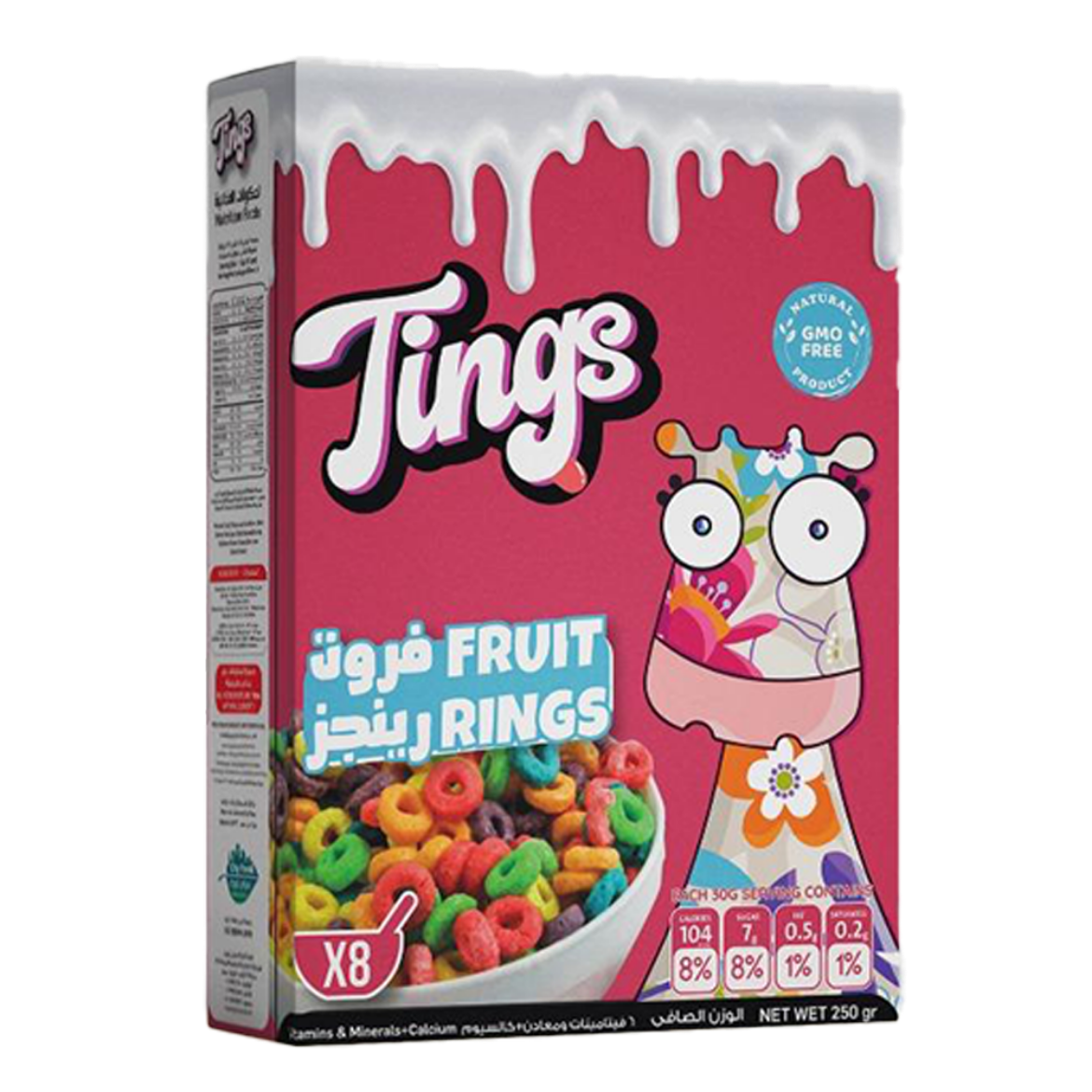 Picture of Tings Fruit Rings 250g