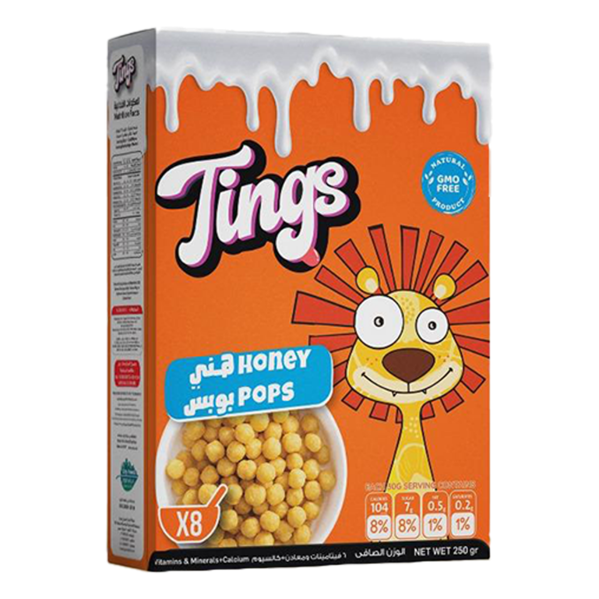 Picture of Tings Honey Pops 250g