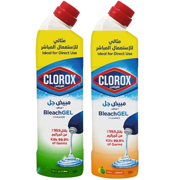 Show details for Clorox gel 750 ml 2 pieces Picture of Clorox gel 750 ml 2 pieces