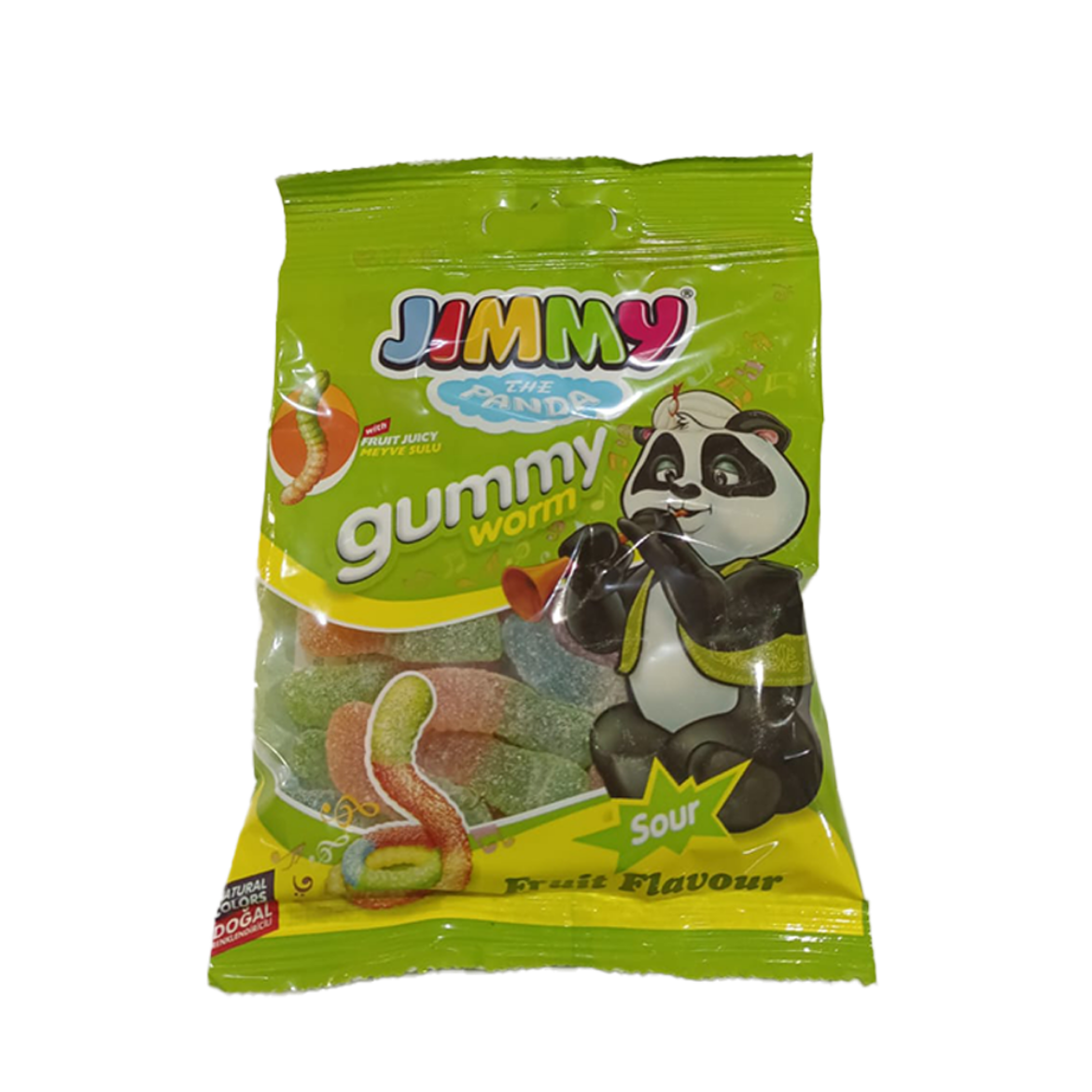 Picture of Jimmy flavored candy, jelly and fruit juice 80g