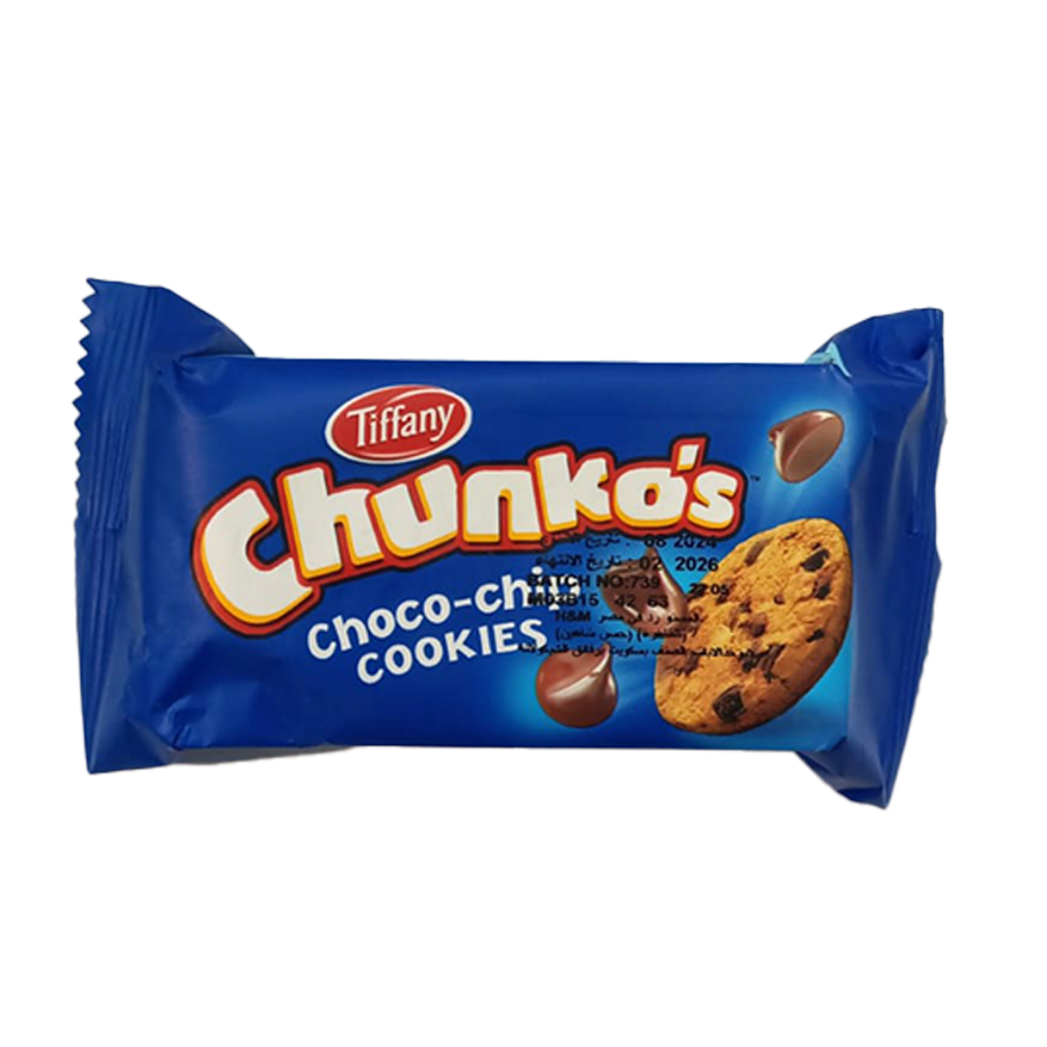 Picture of Tiffany Chunks  Cookies Chocolate 40g