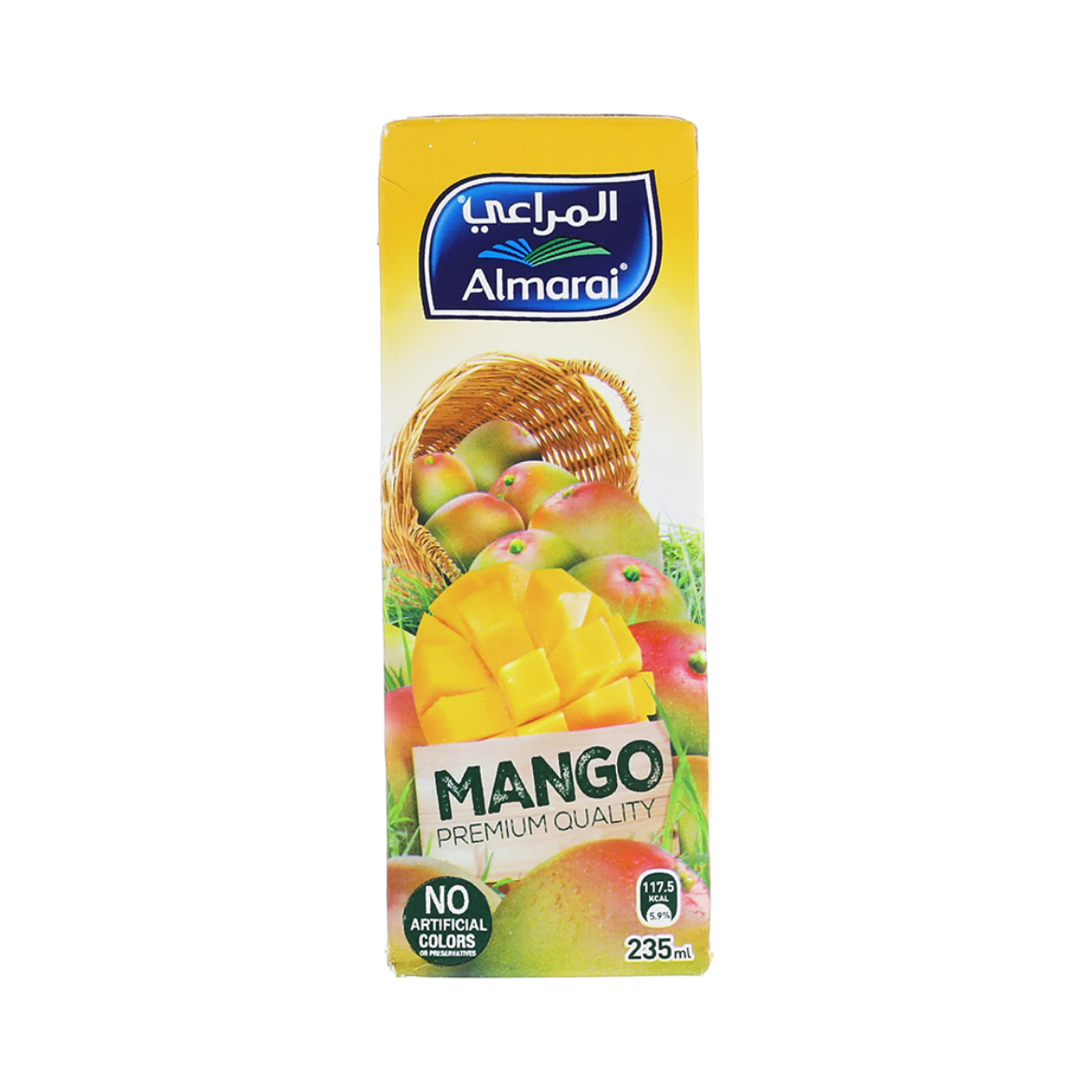 Picture of Almarai Juice natural mango  Juice 235 ml