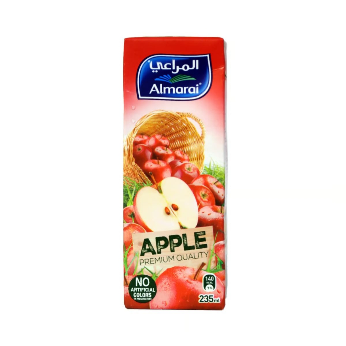 Picture of Almarai Juice natural apple  Juice 235 ml