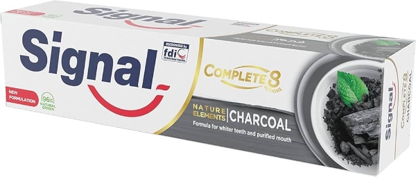 Show details for Signal Toothpaste 25 Charcoal 100ml Picture of Signal Toothpaste 25 Charcoal 100ml
