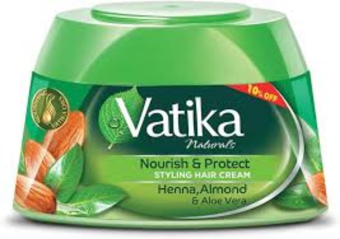 Picture of Vatika cream nourishes and protects henna and almond 125 ml