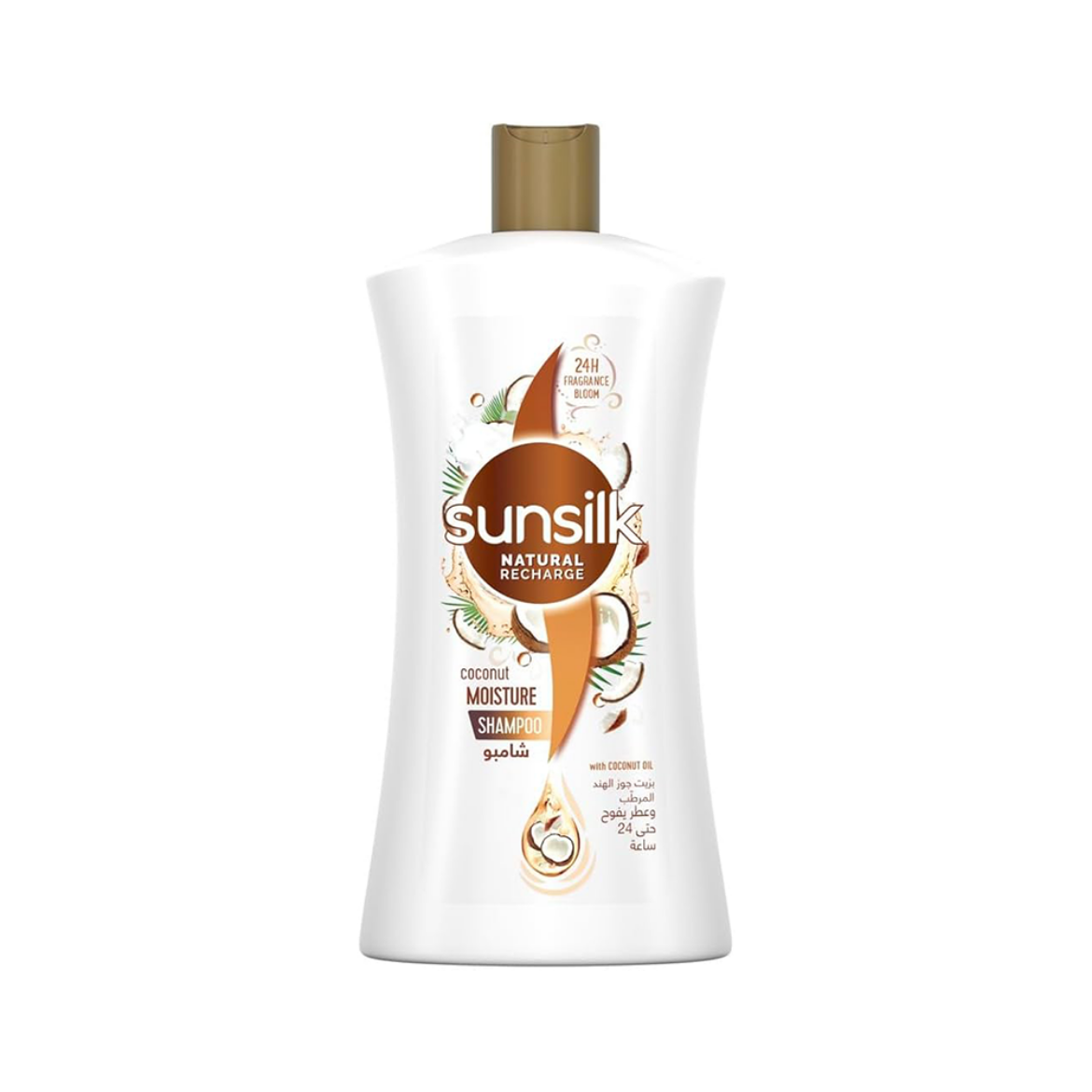 Picture of Sunsilk Moisturizing Coconut Oil Shampoo 1L Free 22g