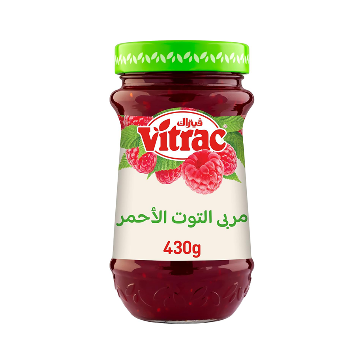 Picture of Vitrac Red Raspberry Jam 430g