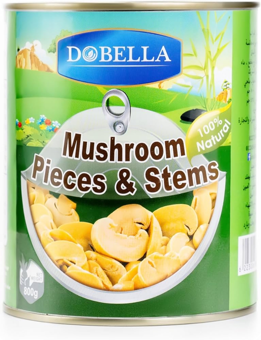 Picture of Dobella mushrooms cut and sliced ​​400g