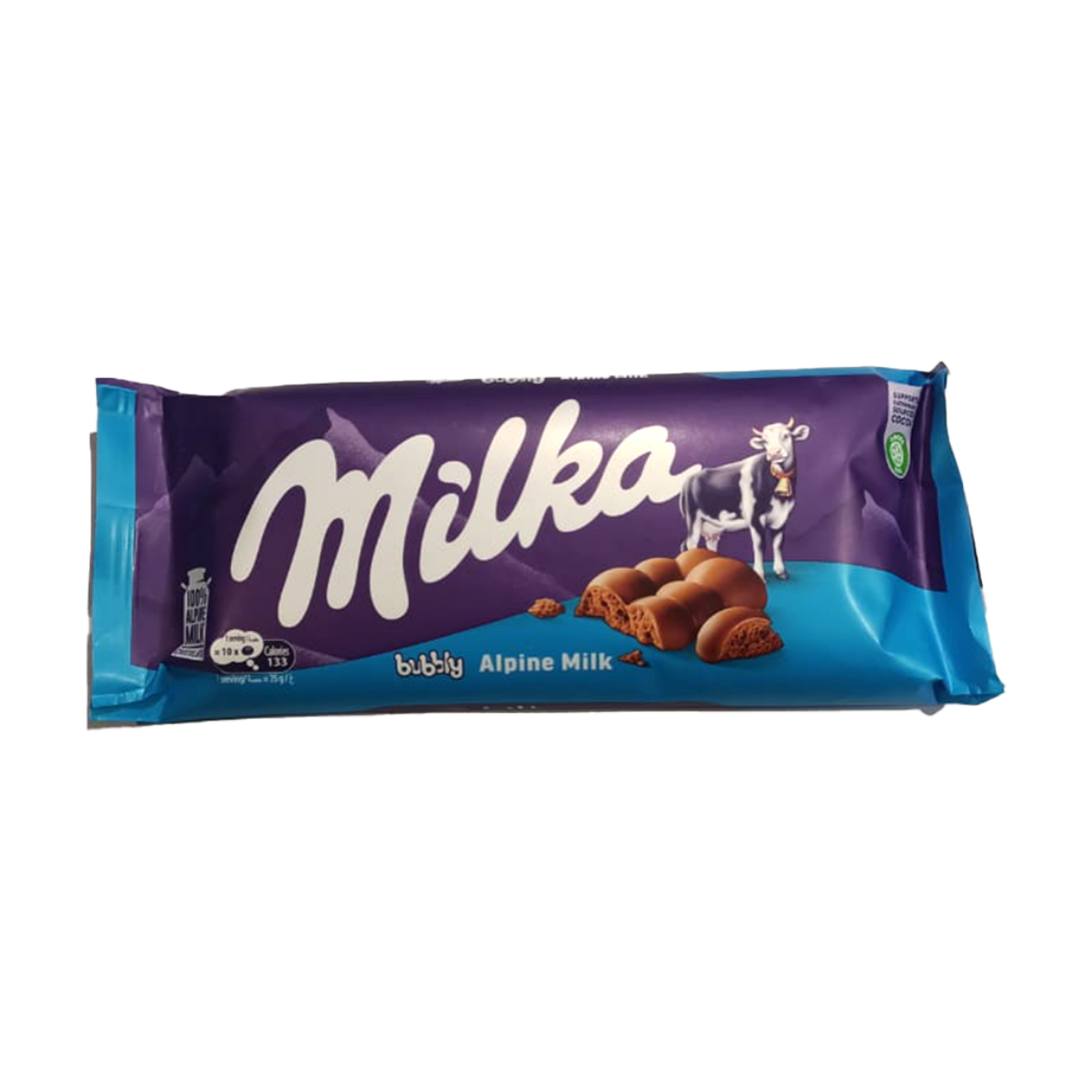 Picture of Milka Bubbly Milk Chocolate - 90g