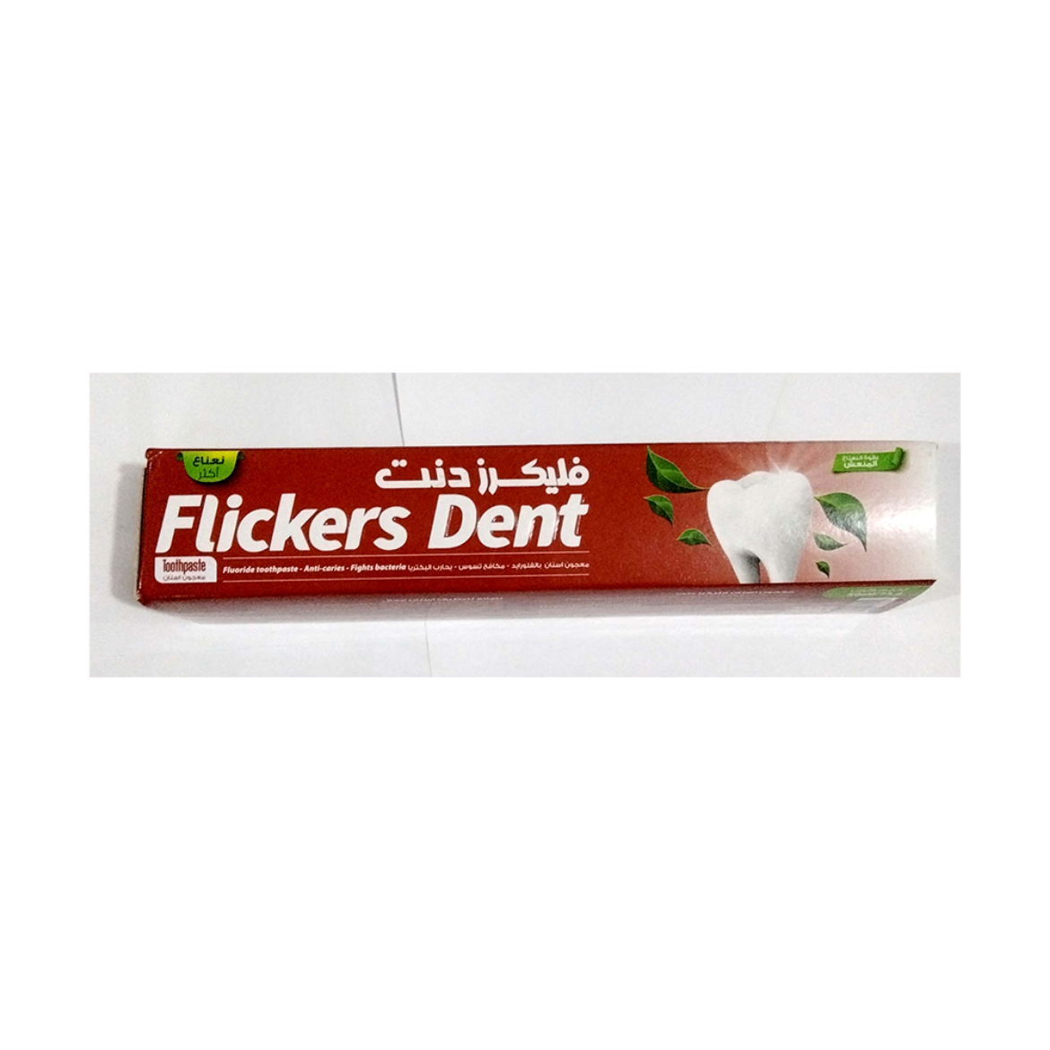 Picture of Flickers Dent Anti Bacteria Toothpaste Extra Mint Flavor 50ml