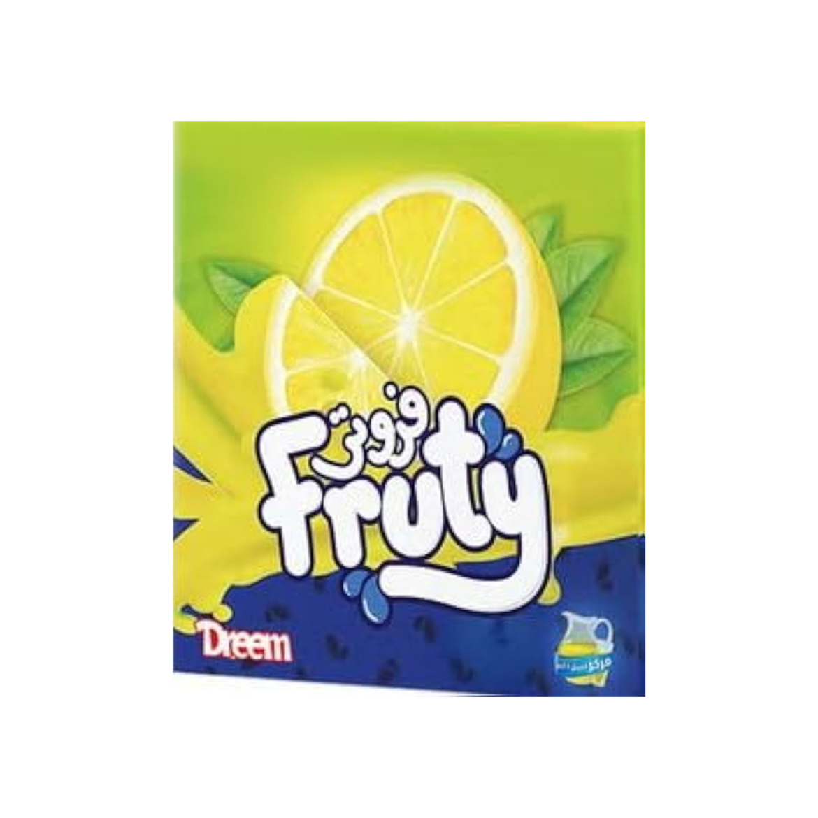 Picture of Fruity lemon juice and mint powder sachet 12g