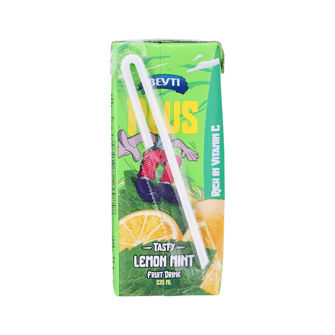 Picture of Betty Plus lemon and mint  Juice 235 ml