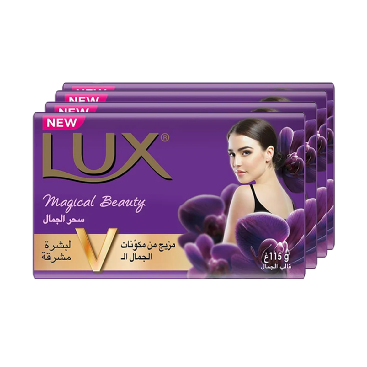 Picture of Lux soap offer 4 pcs  115g