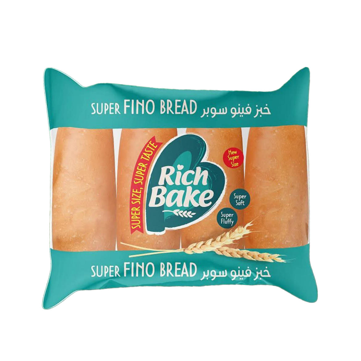 Picture of Rich Bake Super Fino Bread 4 Pcs