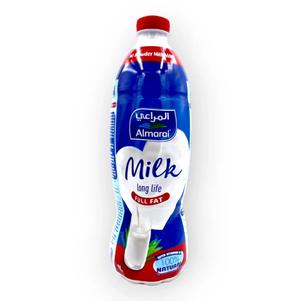 Show details for Almarai Milk full cream Milk plastic 1L Picture of Almarai Milk full cream Milk plastic 1L
