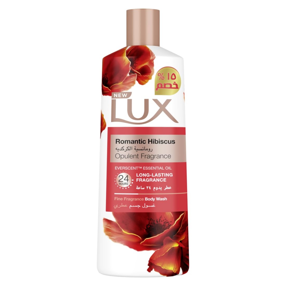 Picture of Lux shower romantic hibiscus 500ml